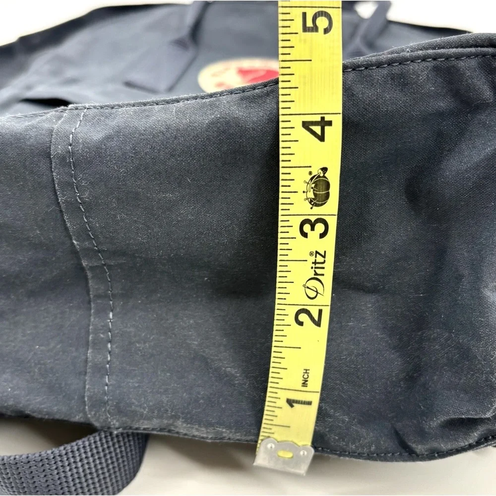 Fjallraven‎ Kanken Classic Backpack 23510 Navy Gray Vinyl Travel Bag